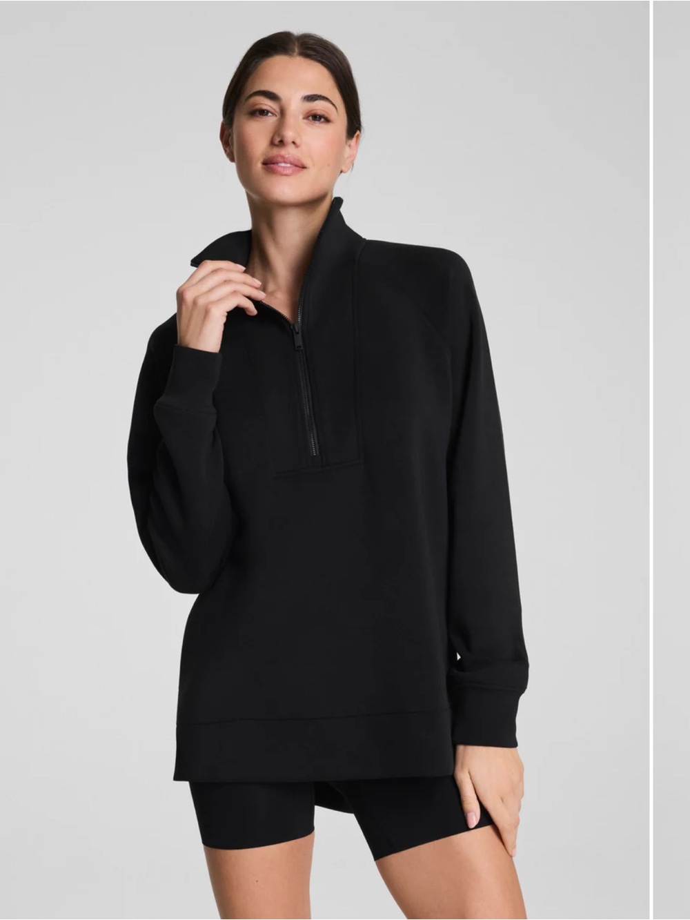 Spanx Air Essentials half zip tunic